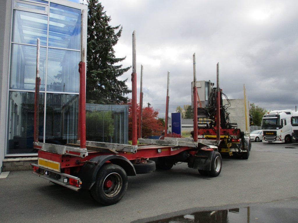 Volvo FH 16 750 6x4 + Fliegl - Φορτηγό ξυλείας, Φορτηγό με γερανό: φωτογραφία 5 Volvo FH 16 750 6x4 + Fliegl - Φορτηγό ξυλείας, Φορτηγό με γερανό: φωτογραφία 5