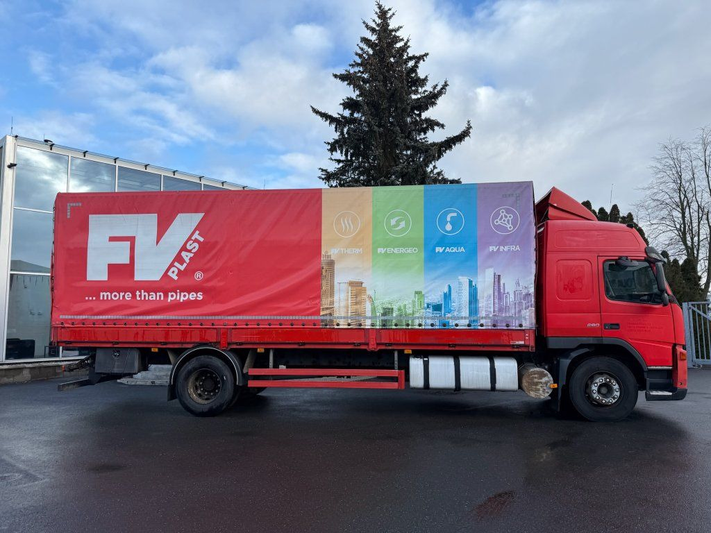 Volvo FM260 EURO 3 - Φορτηγό μουσαμάς: φωτογραφία 3 Volvo FM260 EURO 3 - Φορτηγό μουσαμάς: φωτογραφία 3