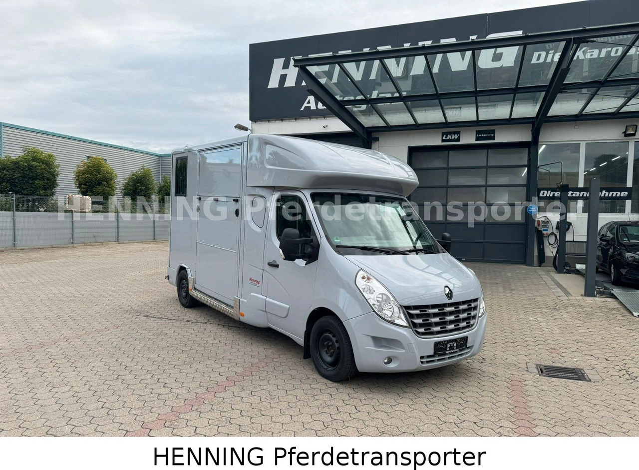 Renault Master 2-Sitzer - Φορτηγό μεταφορά ζώων: φωτογραφία 1 Renault Master 2-Sitzer - Φορτηγό μεταφορά ζώων: φωτογραφία 1