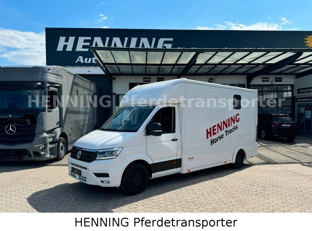 Volkswagen Crafter 3 - Sitzer *AUFBAU NEU* - Φορτηγό μεταφοράς αλόγων, Ελαφρύ επαγγελματικό: φωτογραφία 1 Volkswagen Crafter 3 - Sitzer *AUFBAU NEU* - Φορτηγό μεταφοράς αλόγων, Ελαφρύ επαγγελματικό: φωτογραφία 1