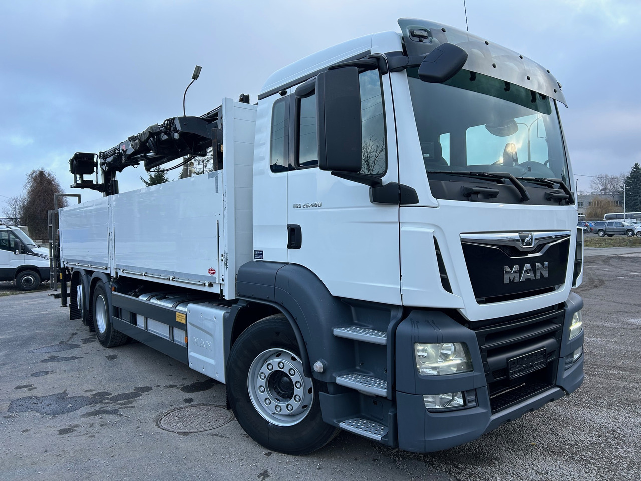MAN 26.460 /HIAB XS177K+FUNK/ LIFT+LENK - Φορτηγό με γερανό: φωτογραφία 4 MAN 26.460 /HIAB XS177K+FUNK/ LIFT+LENK - Φορτηγό με γερανό: φωτογραφία 4