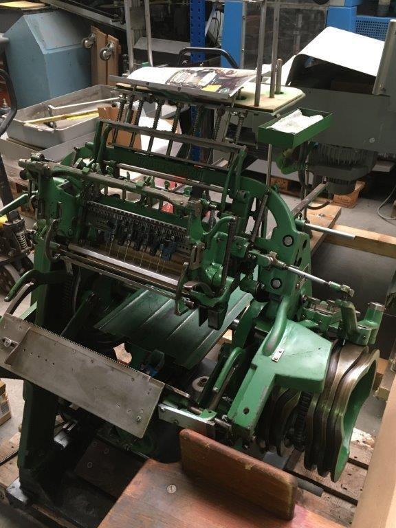 Εκτυπωτική μηχανή Brehmer 39 3/4-2 semi-automatic book block thread sewing machine: φωτογραφία 11