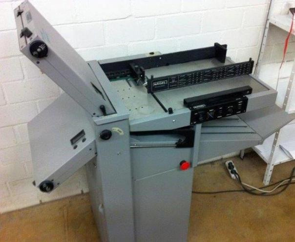 Ernst Nagel Docufold buckle plate folding machine - Διπλωτική μηχανή: φωτογραφία 1 Ernst Nagel Docufold buckle plate folding machine - Διπλωτική μηχανή: φωτογραφία 1