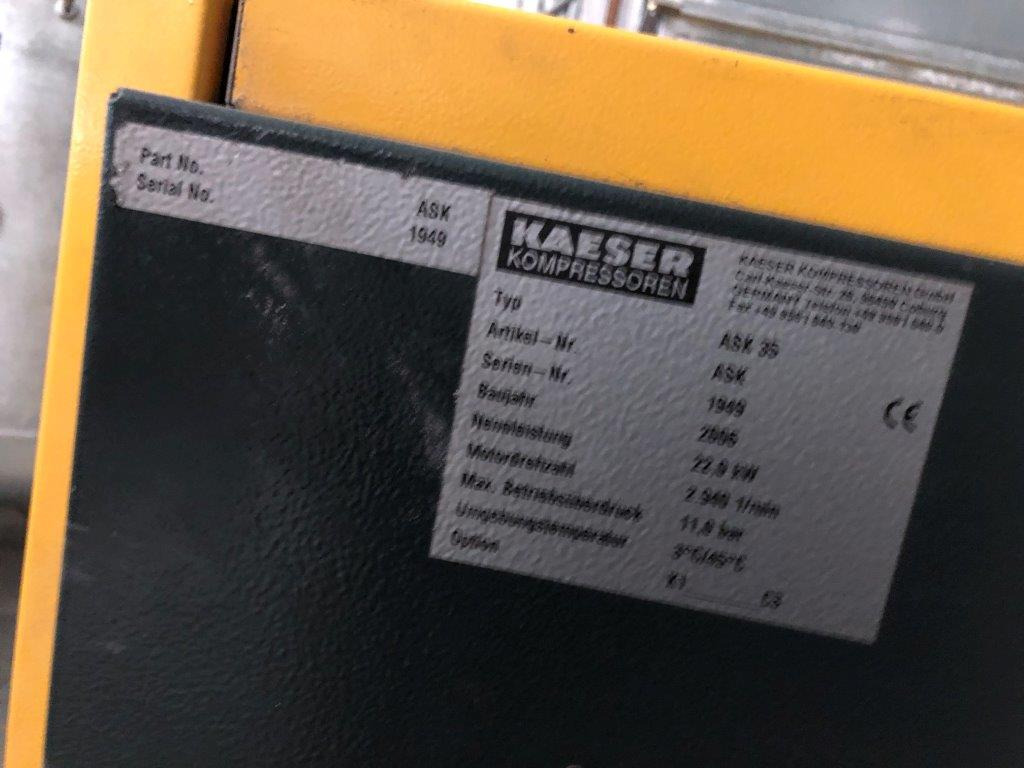 Kaeser ASK 35 compressor unit - Αεροσυμπιεστής: φωτογραφία 5 Kaeser ASK 35 compressor unit - Αεροσυμπιεστής: φωτογραφία 5