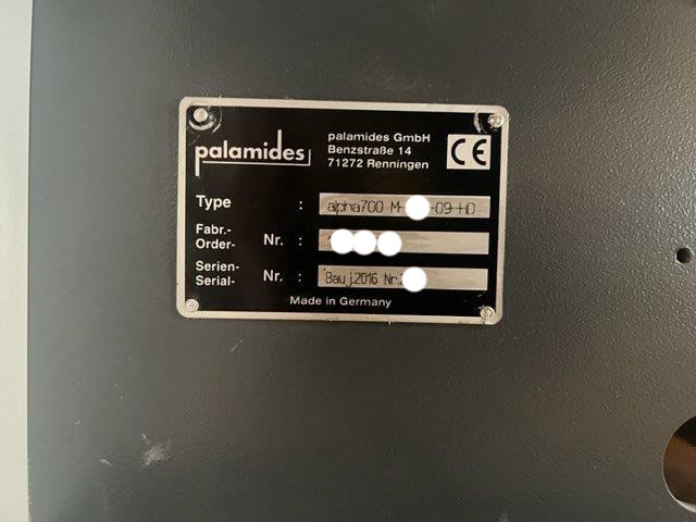 Parcel delivery Stack delivery Palamides Alpha 700 HD - Διπλωτική μηχανή: φωτογραφία 3 Parcel delivery Stack delivery Palamides Alpha 700 HD - Διπλωτική μηχανή: φωτογραφία 3