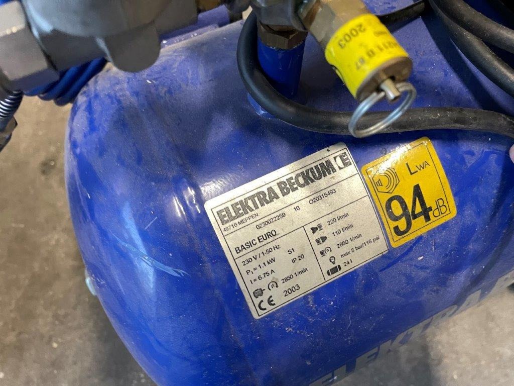 Small compressor Elektra Beckum Basic Euro - Αεροσυμπιεστής: φωτογραφία 2 Small compressor Elektra Beckum Basic Euro - Αεροσυμπιεστής: φωτογραφία 2