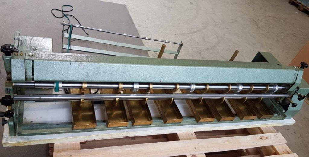Μηχανή βιβλιοδεσίας Special machine two-roll gluing machine Sumbel Herold 1200 with belt transport: φωτογραφία 10