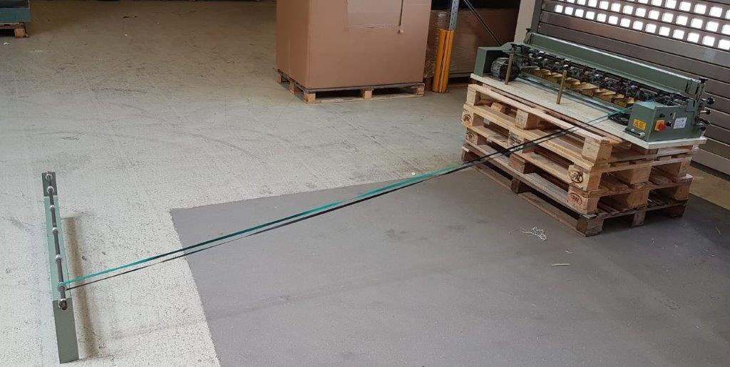 Μηχανή βιβλιοδεσίας Special machine two-roll gluing machine Sumbel Herold 1200 with belt transport: φωτογραφία 9