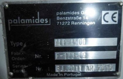 Διπλωτική μηχανή Stacking display Palamides alpha 500: φωτογραφία 7