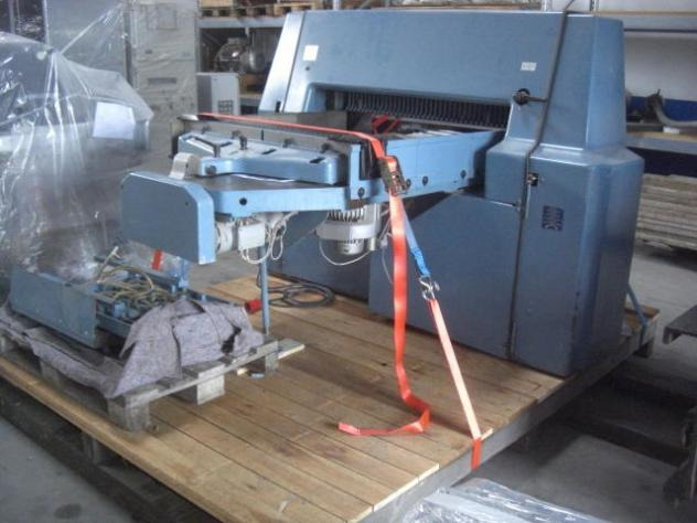 Wohlenberg 115 MCS-2 TV high-speed cutter - Μηχανή κοπής χαρτιού: φωτογραφία 2 Wohlenberg 115 MCS-2 TV high-speed cutter - Μηχανή κοπής χαρτιού: φωτογραφία 2