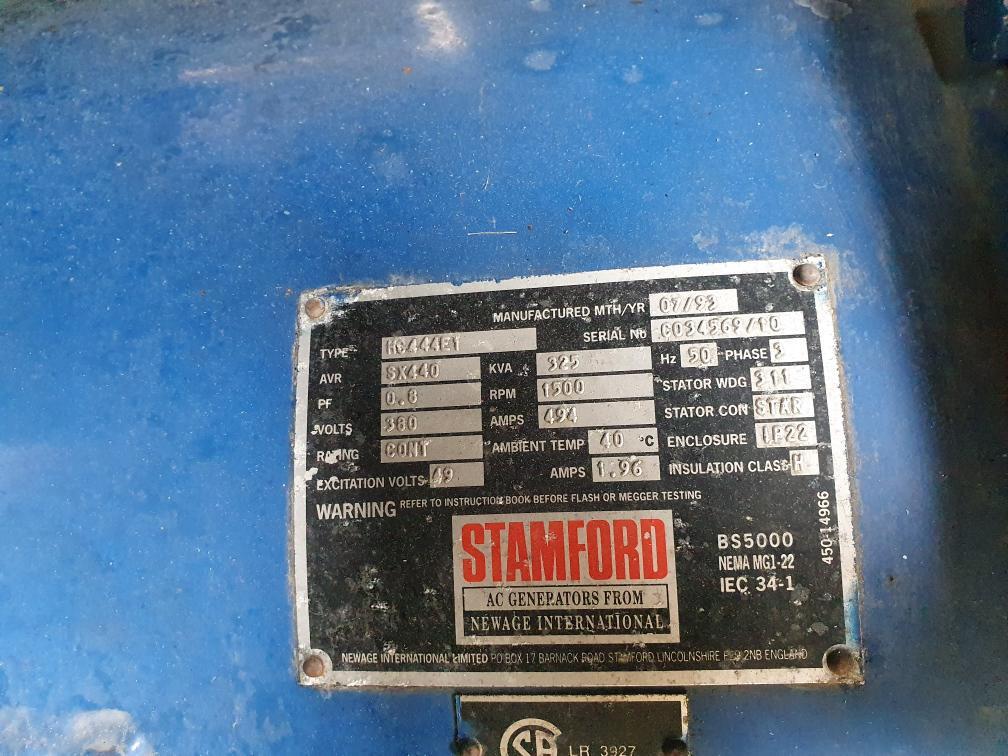 Βιομηχανική γεννήτρια 330 kVa Fg Wilson Perkins 2006 TWG2: φωτογραφία 6 Βιομηχανική γεννήτρια 330 kVa Fg Wilson Perkins 2006 TWG2: φωτογραφία 6