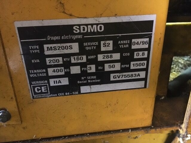 SDMO - Βιομηχανική γεννήτρια: φωτογραφία 3 SDMO - Βιομηχανική γεννήτρια: φωτογραφία 3