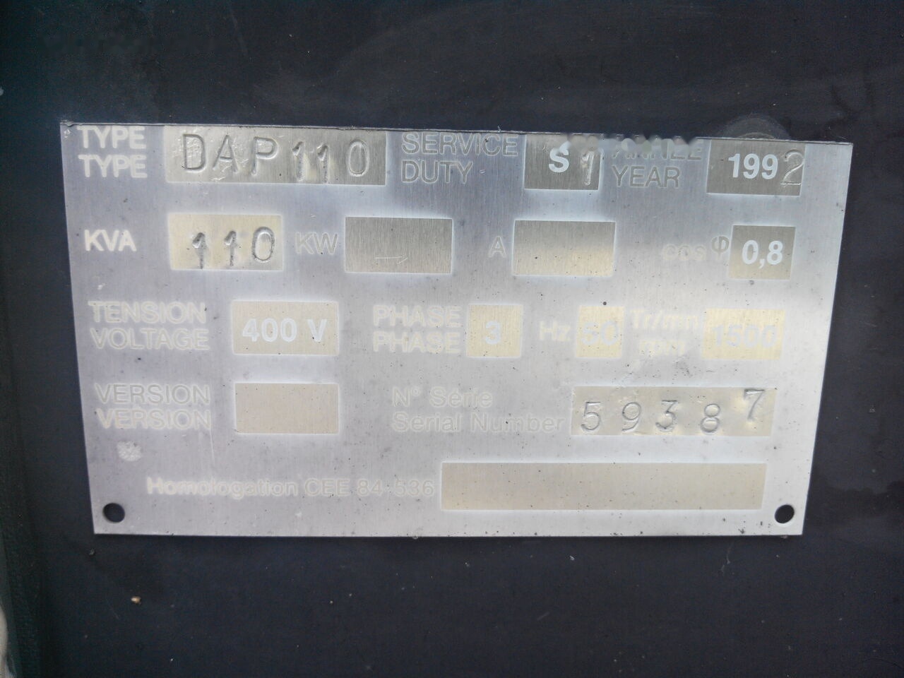 SDMO - Βιομηχανική γεννήτρια: φωτογραφία 5 SDMO - Βιομηχανική γεννήτρια: φωτογραφία 5