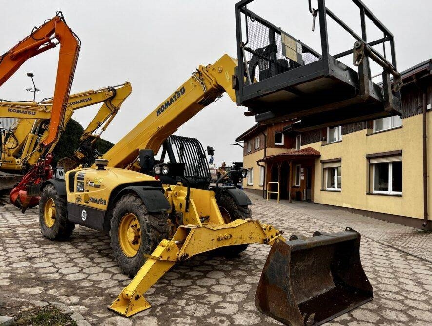 Komatsu WH714 H kosz - Τηλεσκοπικός φορτωτής: φωτογραφία 5 Komatsu WH714 H kosz - Τηλεσκοπικός φορτωτής: φωτογραφία 5