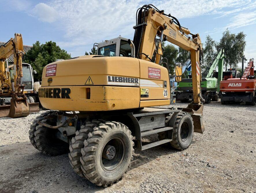 Liebherr A314 - Τροχοφόρος εκσκαφέας: φωτογραφία 3 Liebherr A314 - Τροχοφόρος εκσκαφέας: φωτογραφία 3