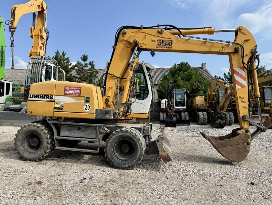 Liebherr A314 - Τροχοφόρος εκσκαφέας: φωτογραφία 4 Liebherr A314 - Τροχοφόρος εκσκαφέας: φωτογραφία 4