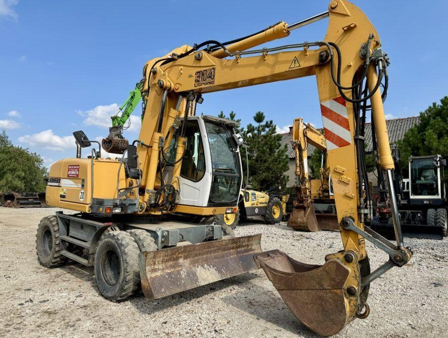 Liebherr A314 - Τροχοφόρος εκσκαφέας: φωτογραφία 5 Liebherr A314 - Τροχοφόρος εκσκαφέας: φωτογραφία 5