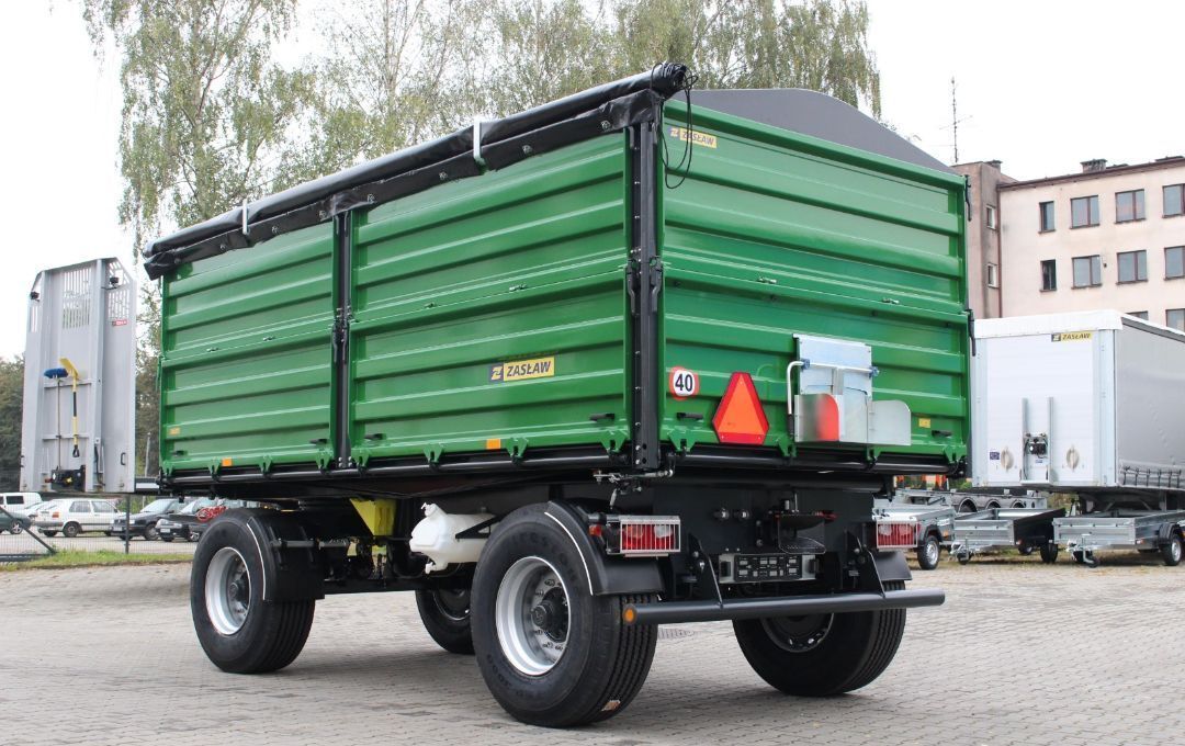 Zaslaw D737-14XL, 18T, 21m3 - Ανατρεπόμενη ρυμούλκα για τρακτέρ: φωτογραφία 2 Zaslaw D737-14XL, 18T, 21m3 - Ανατρεπόμενη ρυμούλκα για τρακτέρ: φωτογραφία 2