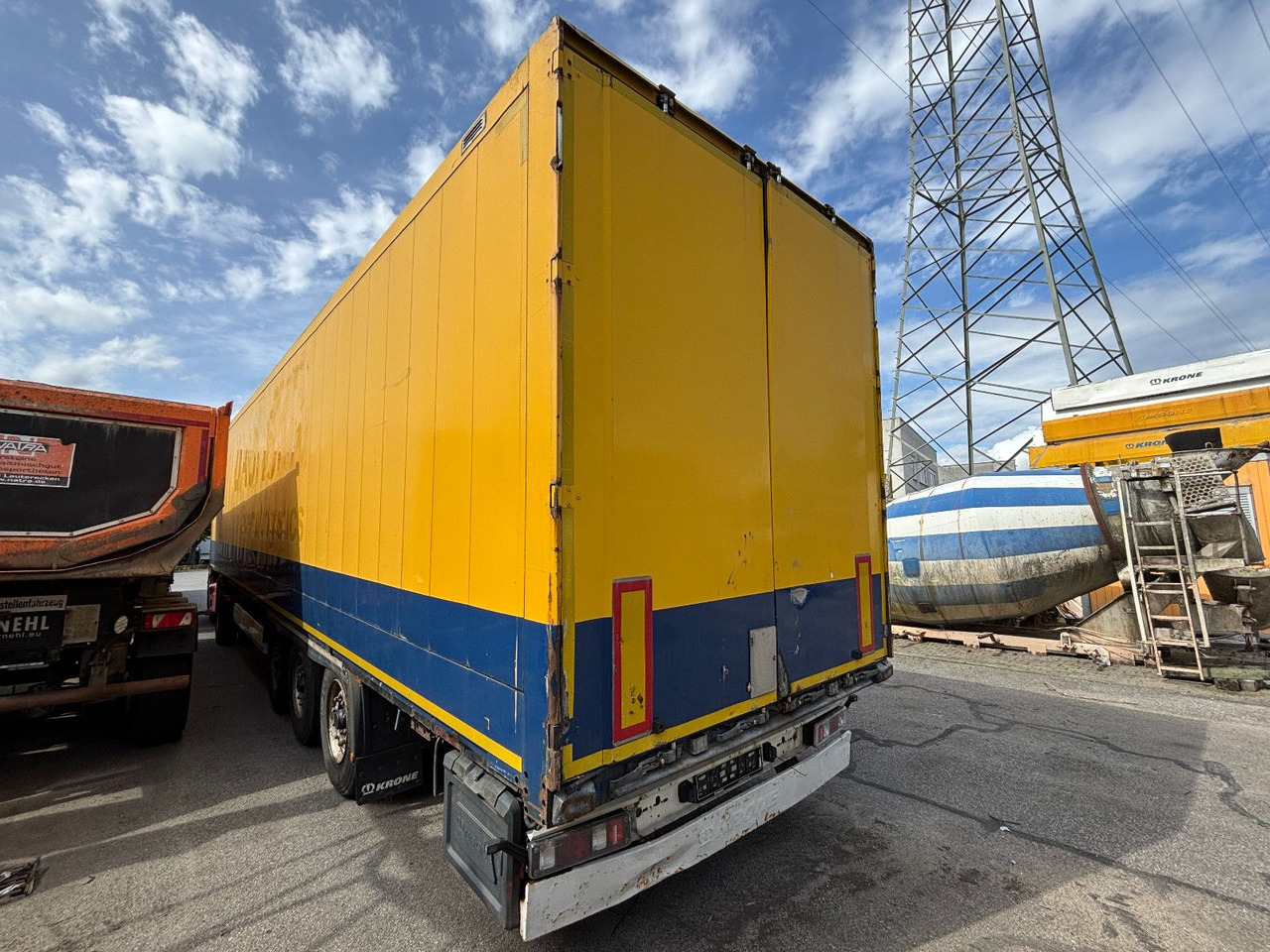 Επικαθήμενο κόφα Krone SD Textilkoffer/Luft/Scheibe: φωτογραφία 7