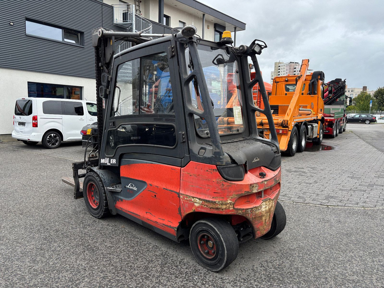 Linde E 50HL-01 Triplex Teleskopgabel - Ηλεκτροκίνητο περονοφόρο: φωτογραφία 4 Linde E 50HL-01 Triplex Teleskopgabel - Ηλεκτροκίνητο περονοφόρο: φωτογραφία 4