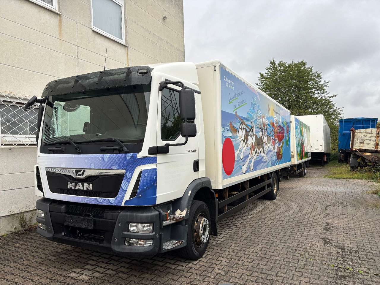 MAN TGM 15.290 kein 12.250 - Φορτηγό κόφα: φωτογραφία 2 MAN TGM 15.290 kein 12.250 - Φορτηγό κόφα: φωτογραφία 2