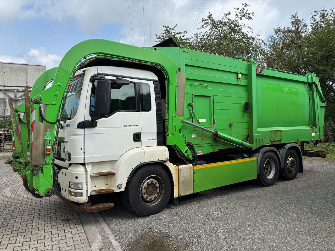 MAN TGS 26.320 EEV Heil Aufbau/Frontlader/Lift - Απορριμματοφόρο: φωτογραφία 2 MAN TGS 26.320 EEV Heil Aufbau/Frontlader/Lift - Απορριμματοφόρο: φωτογραφία 2
