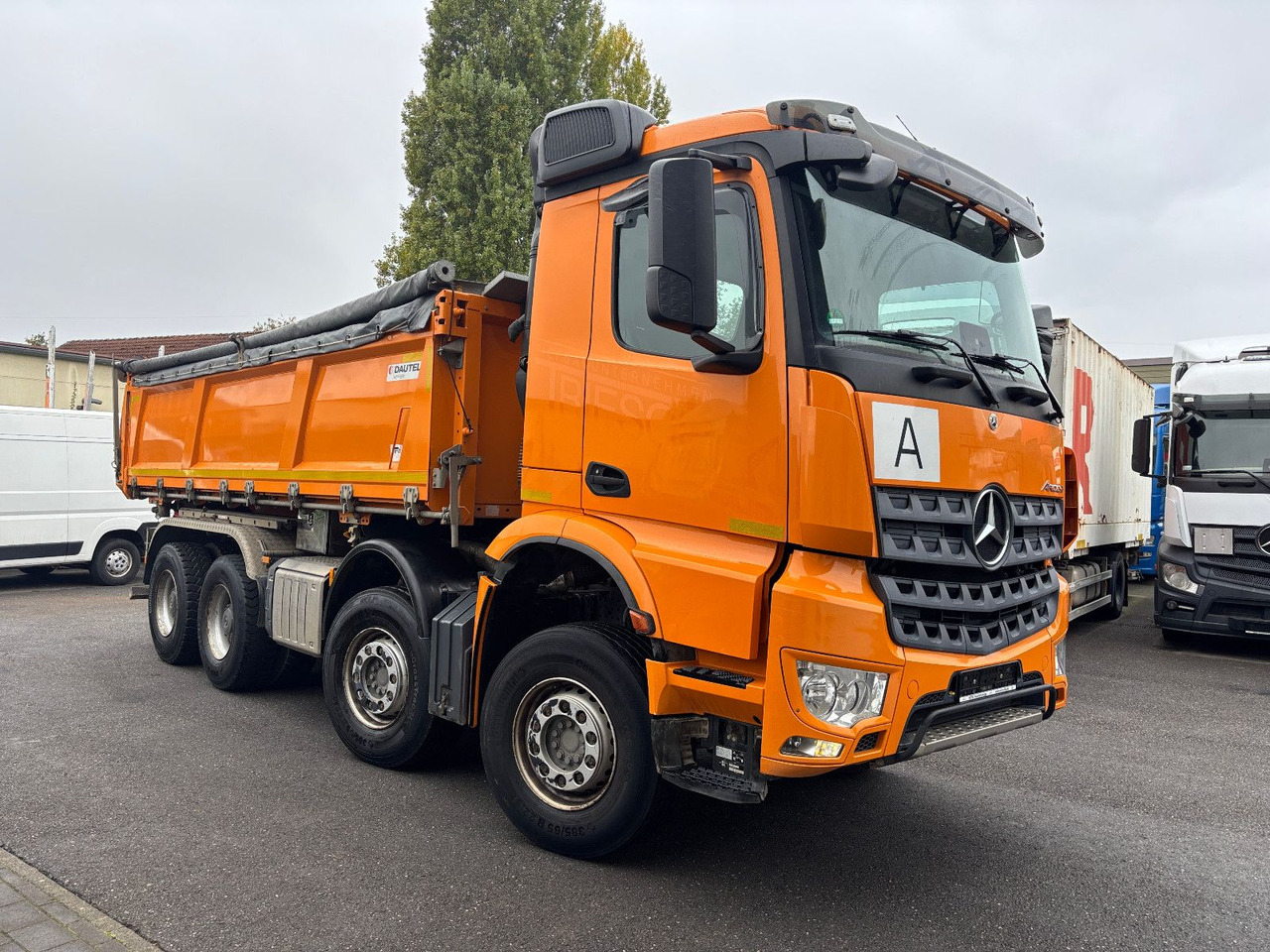 Mercedes-Benz Arocs 3248 8x4 MP5 Bordmatik/Klima/Plane - Φορτηγό ανατρεπόμενο: φωτογραφία 1 Mercedes-Benz Arocs 3248 8x4 MP5 Bordmatik/Klima/Plane - Φορτηγό ανατρεπόμενο: φωτογραφία 1