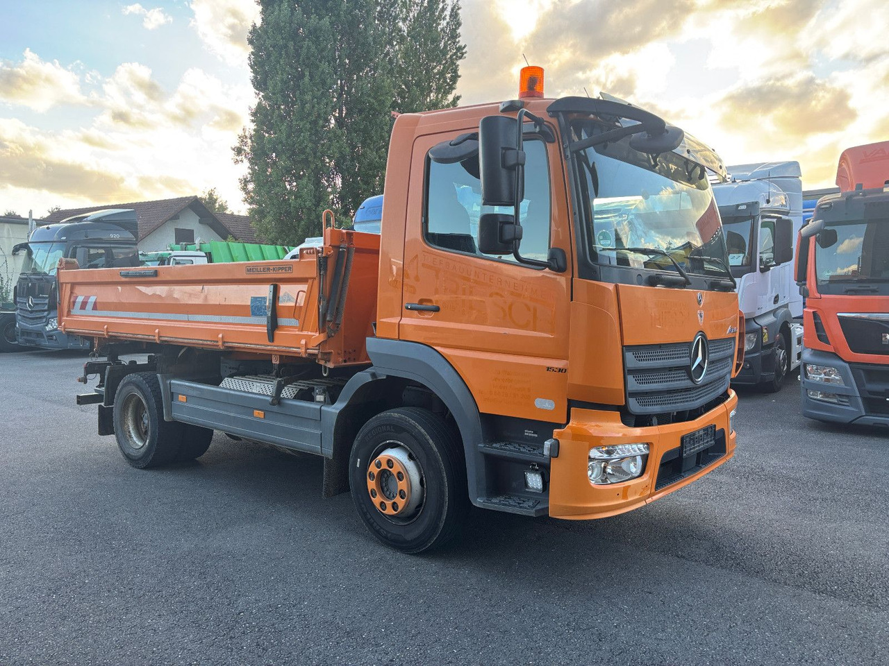 Mercedes-Benz Atego 1530 Blatt/Klima/Kamera - Φορτηγό ανατρεπόμενο: φωτογραφία 5 Mercedes-Benz Atego 1530 Blatt/Klima/Kamera - Φορτηγό ανατρεπόμενο: φωτογραφία 5