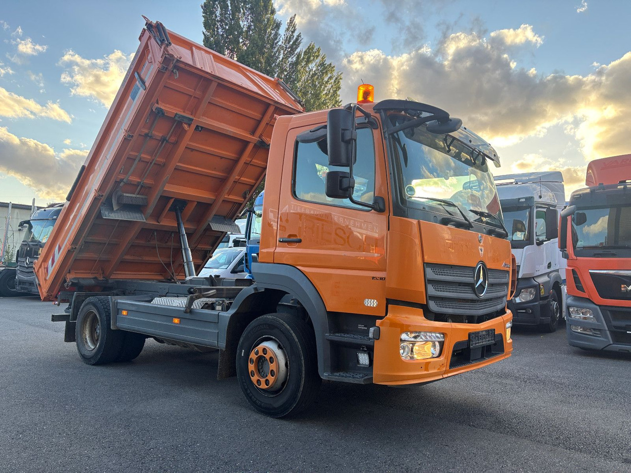 Mercedes-Benz Atego 1530 - Φορτηγό ανατρεπόμενο: φωτογραφία 1 Mercedes-Benz Atego 1530 - Φορτηγό ανατρεπόμενο: φωτογραφία 1