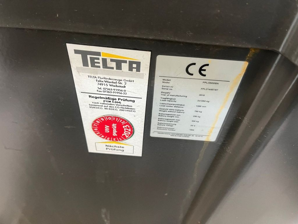 Telta Atlas Tempo PPL/250 SSN 10 Stück vorhanden - Μηχάνημα συλλογής παραγγελιών: φωτογραφία 5 Telta Atlas Tempo PPL/250 SSN 10 Stück vorhanden - Μηχάνημα συλλογής παραγγελιών: φωτογραφία 5