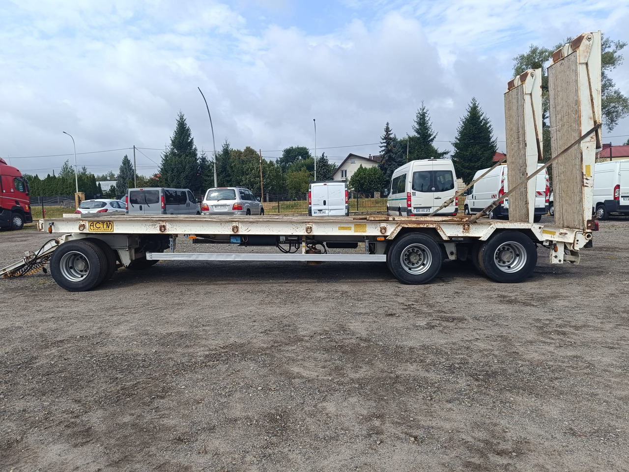 ACTM 3 osie 8m x 2,55 m lad 25 T - Ρυμούλκα με χαμηλό δάπεδο: φωτογραφία 4 ACTM 3 osie 8m x 2,55 m lad 25 T - Ρυμούλκα με χαμηλό δάπεδο: φωτογραφία 4