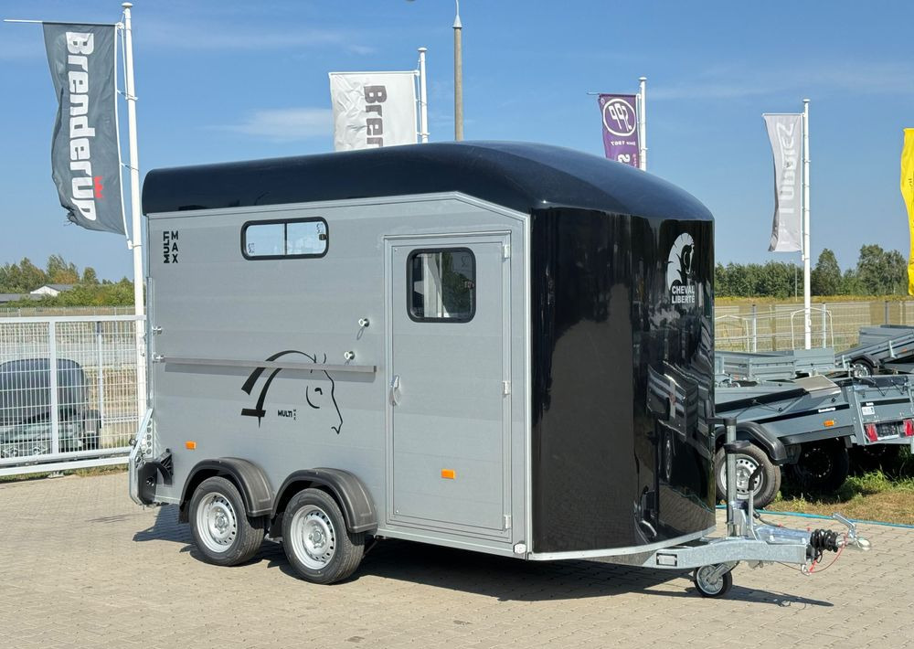 CHEVAL LIBERTÉ MultiMax przyczepa na dwa konie | duża siodlarnia | drzwi boczne | 2600 kg DMC | 380×181 cm | ALUMINIOWA | Debon | dostawa | mocna i solidna | - Τρέιλερ μεταφοράς αλόγων: φωτογραφία 1 CHEVAL LIBERTÉ MultiMax przyczepa na dwa konie | duża siodlarnia | drzwi boczne | 2600 kg DMC | 380×181 cm | ALUMINIOWA | Debon | dostawa | mocna i solidna | - Τρέιλερ μεταφοράς αλόγων: φωτογραφία 1