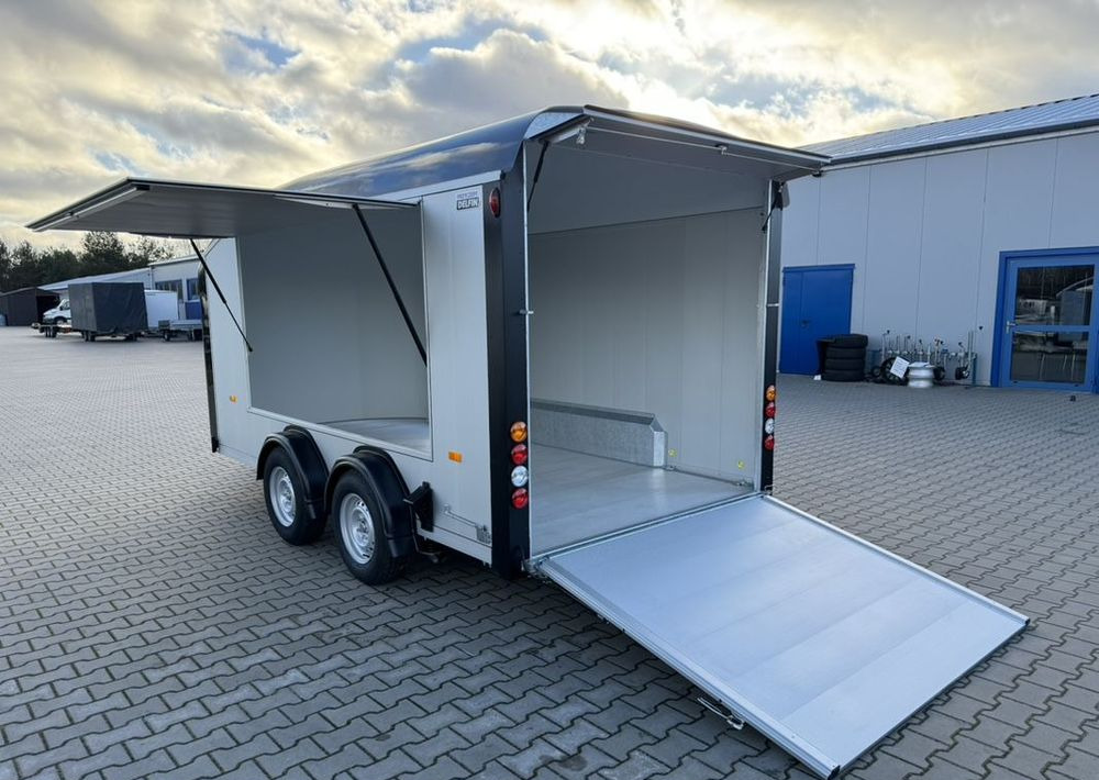 DEBON C800 przyczepa furgon + klapa boczna przyczepa wystawowa handlowa targowa - Ρυμούλκα κόφα: φωτογραφία 1 DEBON C800 przyczepa furgon + klapa boczna przyczepa wystawowa handlowa targowa - Ρυμούλκα κόφα: φωτογραφία 1