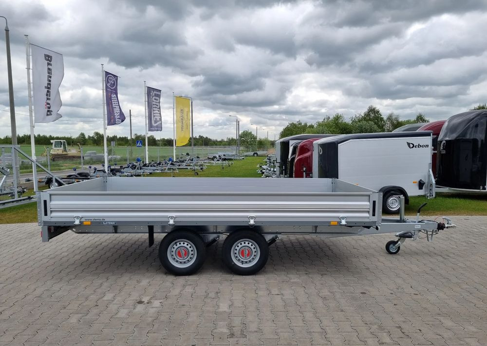 STEMA SH O2 27-40-20.2 - przyczepa skrzyniowa 401x203 cm 2,7T - Τρέιλερ πλατφόρμα/ Καρότσα: φωτογραφία 2 STEMA SH O2 27-40-20.2 - przyczepa skrzyniowa 401x203 cm 2,7T - Τρέιλερ πλατφόρμα/ Καρότσα: φωτογραφία 2