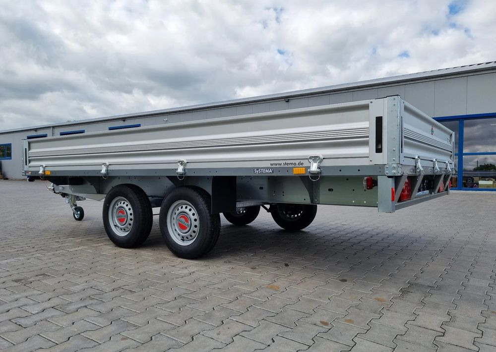 STEMA SH O2 27-40-20.2 - przyczepa skrzyniowa 401x203 cm 2,7T - Τρέιλερ πλατφόρμα/ Καρότσα: φωτογραφία 5 STEMA SH O2 27-40-20.2 - przyczepa skrzyniowa 401x203 cm 2,7T - Τρέιλερ πλατφόρμα/ Καρότσα: φωτογραφία 5