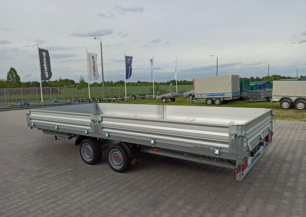 STEMA SHP O2 35-52-22.2 | 510x213 cm ALU 3,5T hamowana - Τρέιλερ πλατφόρμα/ Καρότσα: φωτογραφία 5 STEMA SHP O2 35-52-22.2 | 510x213 cm ALU 3,5T hamowana - Τρέιλερ πλατφόρμα/ Καρότσα: φωτογραφία 5