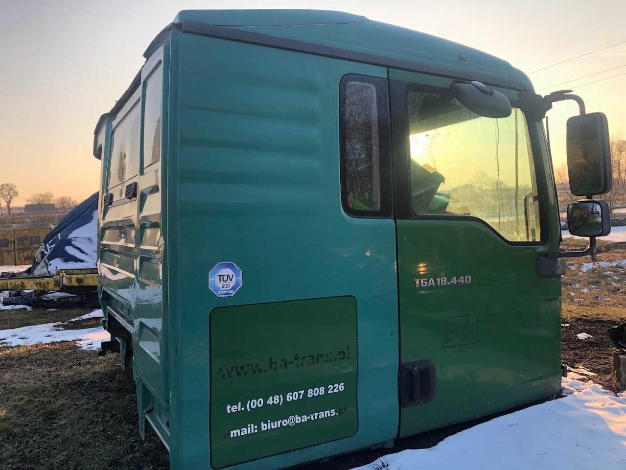 Kabina niska do MAN TGA , 2007 r - Καμπίνα για Φορτηγό: φωτογραφία 2 Kabina niska do MAN TGA , 2007 r - Καμπίνα για Φορτηγό: φωτογραφία 2