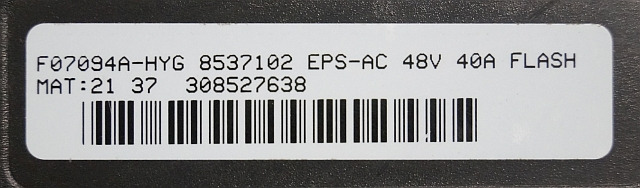 Hyster/Yale 8537102 | Controller Zapi EPS-AC F07094A-HYG 48V 40A Flash mat 21 37 - Ηλεκτρονική μονάδα ελέγχου για Ανυψωτικό μηχάνημα: φωτογραφία 3 Hyster/Yale 8537102 | Controller Zapi EPS-AC F07094A-HYG 48V 40A Flash mat 21 37 - Ηλεκτρονική μονάδα ελέγχου για Ανυψωτικό μηχάνημα: φωτογραφία 3