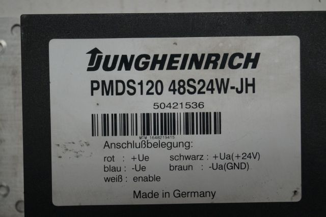 Jungheinrich 50421536 | Transformer 48V-24V PMDS120 48S 24W-JH snn. MTR164821941 Transformer 48V-24V PMDS120 48S 24W-JH snn. MTR1648219415 - Ηλεκτρικό σύστημα για Ανυψωτικό μηχάνημα: φωτογραφία 2 Jungheinrich 50421536 | Transformer 48V-24V PMDS120 48S 24W-JH snn. MTR164821941 Transformer 48V-24V PMDS120 48S 24W-JH snn. MTR1648219415 - Ηλεκτρικό σύστημα για Ανυψωτικό μηχάνημα: φωτογραφία 2