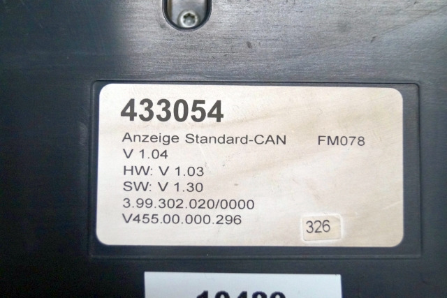 Still 433054 | Display 3.99 302 020/0000 v 455 00 000 296 v1,04 hw v1,03 sw v1,3 Display 3.99 302 020/0000 v 455 00 000 296 v1,04 hw v1,03 sw v1,30 for FMX17 year 2007 - Ταμπλό αυτοκινήτου για Ανυψωτικό μηχάνημα: φωτογραφία 2 Still 433054 | Display 3.99 302 020/0000 v 455 00 000 296 v1,04 hw v1,03 sw v1,3 Display 3.99 302 020/0000 v 455 00 000 296 v1,04 hw v1,03 sw v1,30 for FMX17 year 2007 - Ταμπλό αυτοκινήτου για Ανυψωτικό μηχάνημα: φωτογραφία 2