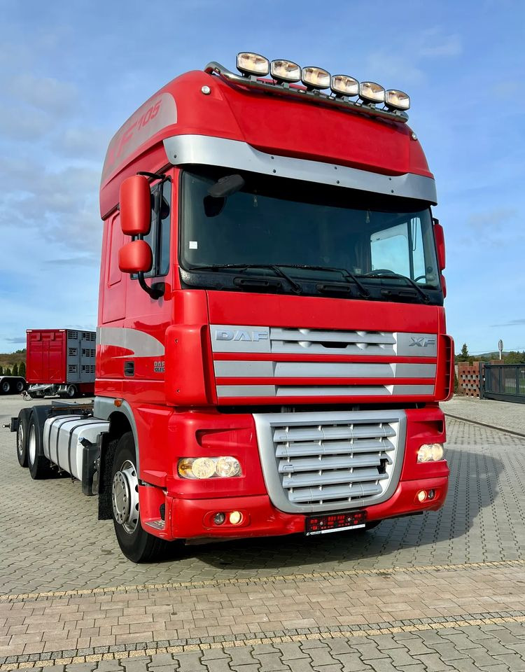 DAF XF105.510 | 6x2 | Pod zabudowę |Os podnoszona i skrętna | Retarder | Webasto | Klimatyzacja - Φορτηγό σασί: φωτογραφία 1 DAF XF105.510 | 6x2 | Pod zabudowę |Os podnoszona i skrętna | Retarder | Webasto | Klimatyzacja - Φορτηγό σασί: φωτογραφία 1