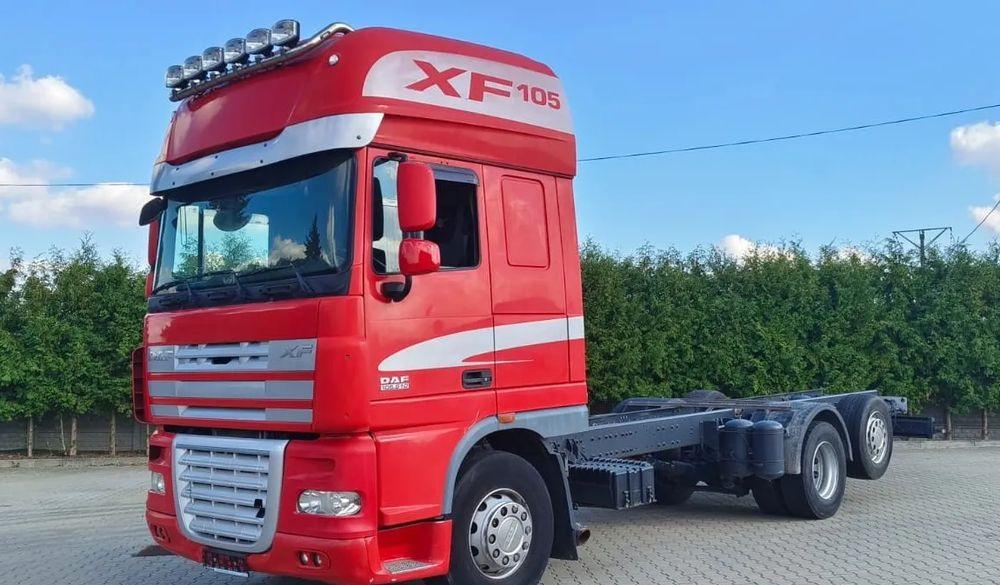 DAF XF510 pod zabudowę – 6x2/ skrętna podnoszona oś/ retarder - Φορτηγό σασί: φωτογραφία 1 DAF XF510 pod zabudowę – 6x2/ skrętna podnoszona oś/ retarder - Φορτηγό σασί: φωτογραφία 1