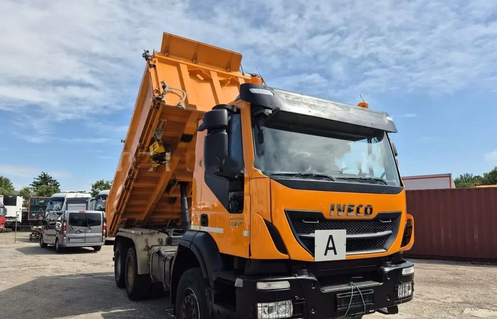 Iveco Trakker 410 BB 6x4 – Wywrotka 12 m³ / Manual / MEILLER BORDMATIK / Euro 6 / Klima / Tempomat - Φορτηγό ανατρεπόμενο: φωτογραφία 2 Iveco Trakker 410 BB 6x4 – Wywrotka 12 m³ / Manual / MEILLER BORDMATIK / Euro 6 / Klima / Tempomat - Φορτηγό ανατρεπόμενο: φωτογραφία 2