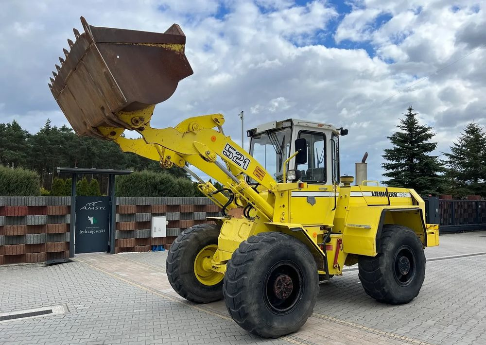 Liebherr L521 – Ładowarka kołowa / Radlader – 1990 – Diesel – - Ελαστιχοφόρος φορτωτής: φωτογραφία 1 Liebherr L521 – Ładowarka kołowa / Radlader – 1990 – Diesel – - Ελαστιχοφόρος φορτωτής: φωτογραφία 1