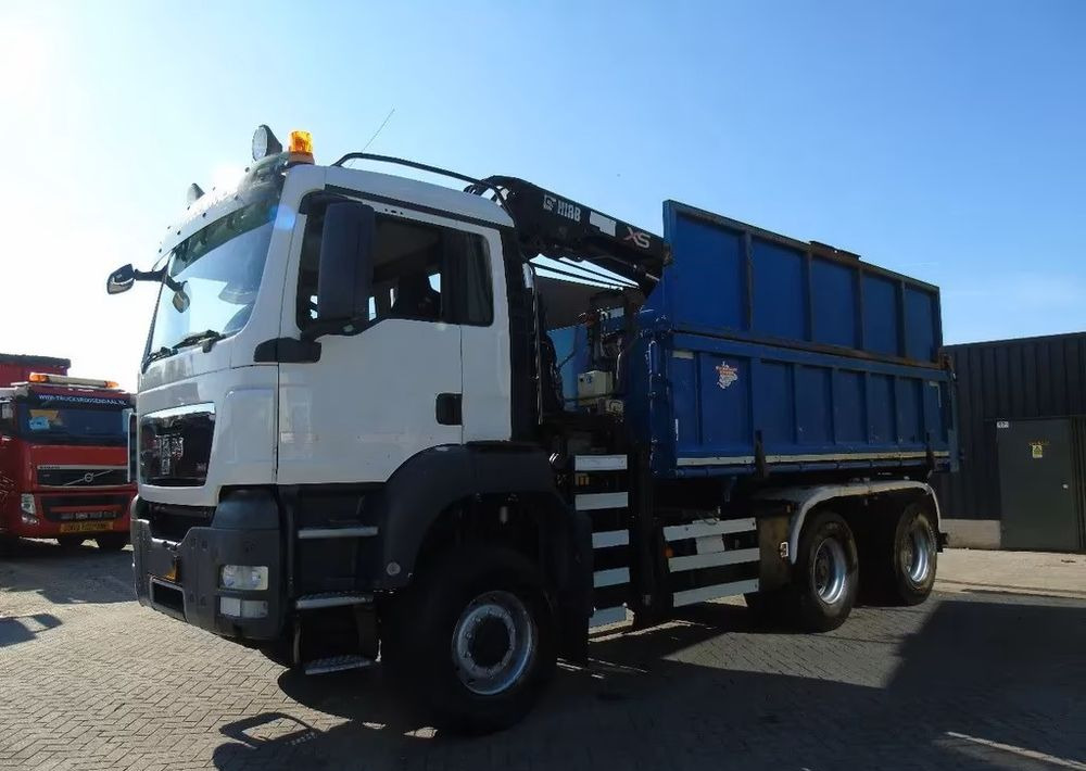 MAN TGS 26.400 6x6 – Wywrotka 3-stronna Meiller + Żuraw HIAB 166 E3 HIPRO – 429.222 km – Euro 4 - Φορτηγό ανατρεπόμενο, Φορτηγό με γερανό: φωτογραφία 2 MAN TGS 26.400 6x6 – Wywrotka 3-stronna Meiller + Żuraw HIAB 166 E3 HIPRO – 429.222 km – Euro 4 - Φορτηγό ανατρεπόμενο, Φορτηγό με γερανό: φωτογραφία 2