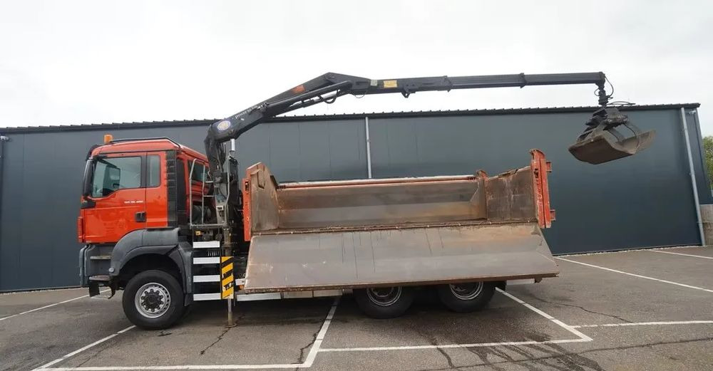 MAN TGS 28.400 / 6x6 / WYWROTKA 2-STRONNA Z HDS HMF 1643 Z2/ EURO 5 - Φορτηγό ανατρεπόμενο: φωτογραφία 5 MAN TGS 28.400 / 6x6 / WYWROTKA 2-STRONNA Z HDS HMF 1643 Z2/ EURO 5 - Φορτηγό ανατρεπόμενο: φωτογραφία 5