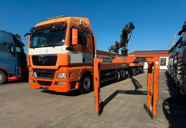 MAN TGX 26.480 • HDS Atlas 145.2 •Oś podnoszona i skrętna 426 tys. km - Zestaw z przyczepą Schwarzmüller Oś przednia – resory piórowe, tylna – pneumatyka • - Φορτηγό με ανοιχτή καρότσα, Φορτηγό με γερανό: φωτογραφία 1 MAN TGX 26.480 • HDS Atlas 145.2 •Oś podnoszona i skrętna 426 tys. km - Zestaw z przyczepą Schwarzmüller Oś przednia – resory piórowe, tylna – pneumatyka • - Φορτηγό με ανοιχτή καρότσα, Φορτηγό με γερανό: φωτογραφία 1