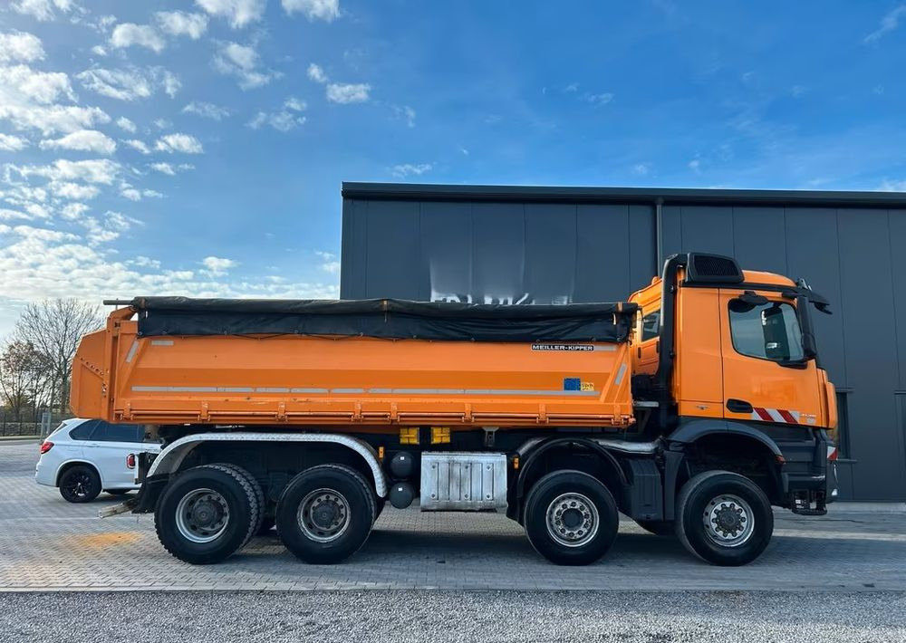 Mercedes-Benz 4145 / 8x6 / Wywrotka trójstronna Meiller Bordmatik manual / Euro 6 / Retarder / 440 000 km! - Φορτηγό ανατρεπόμενο: φωτογραφία 5 Mercedes-Benz 4145 / 8x6 / Wywrotka trójstronna Meiller Bordmatik manual / Euro 6 / Retarder / 440 000 km! - Φορτηγό ανατρεπόμενο: φωτογραφία 5