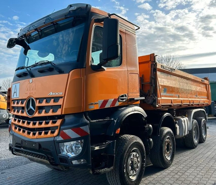 Mercedes-Benz 4145 / 8x6 / Wywrotka trójstronna Meiller Bordmatik manual / Euro 6 / Retarder / 440 000 km! - Φορτηγό ανατρεπόμενο: φωτογραφία 1 Mercedes-Benz 4145 / 8x6 / Wywrotka trójstronna Meiller Bordmatik manual / Euro 6 / Retarder / 440 000 km! - Φορτηγό ανατρεπόμενο: φωτογραφία 1