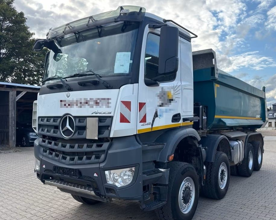 Mercedes-Benz Arocs 4145 AK 8x6 | Wywrotka trójstronna Schmitz Mulde | Klima | Kamera | - Φορτηγό ανατρεπόμενο: φωτογραφία 2 Mercedes-Benz Arocs 4145 AK 8x6 | Wywrotka trójstronna Schmitz Mulde | Klima | Kamera | - Φορτηγό ανατρεπόμενο: φωτογραφία 2